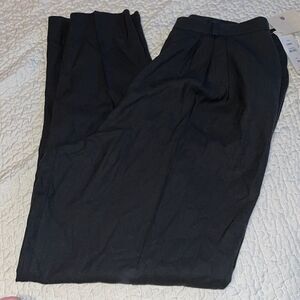 844-Alain Gerard woolmark size 16 black slacks nwt